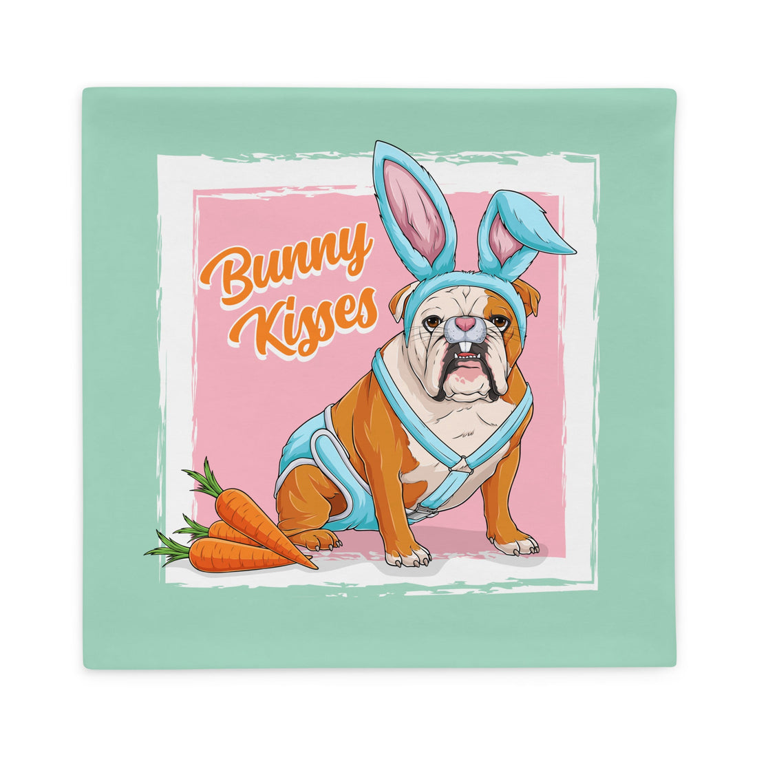 Bunny Kisses Pillow Case