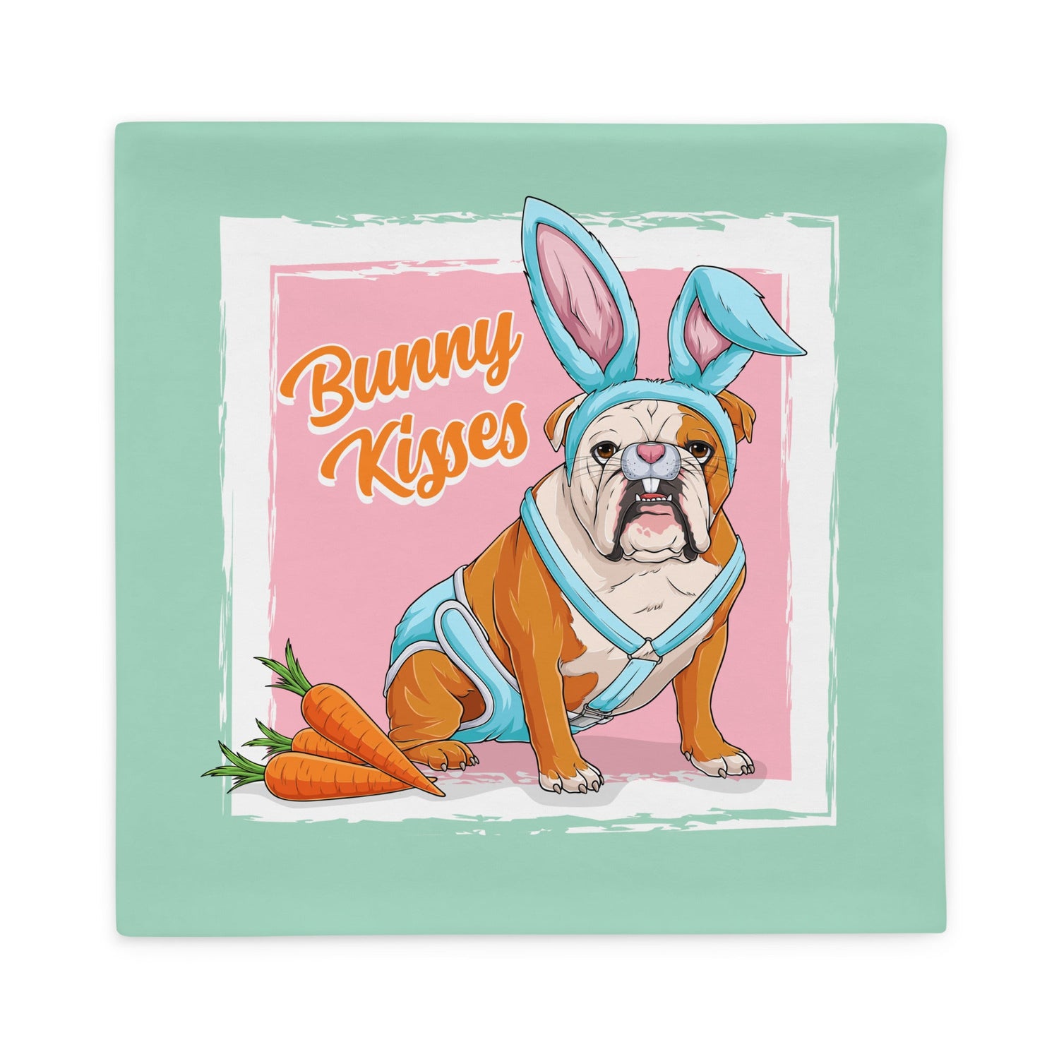 Bunny Kisses Pillow Case