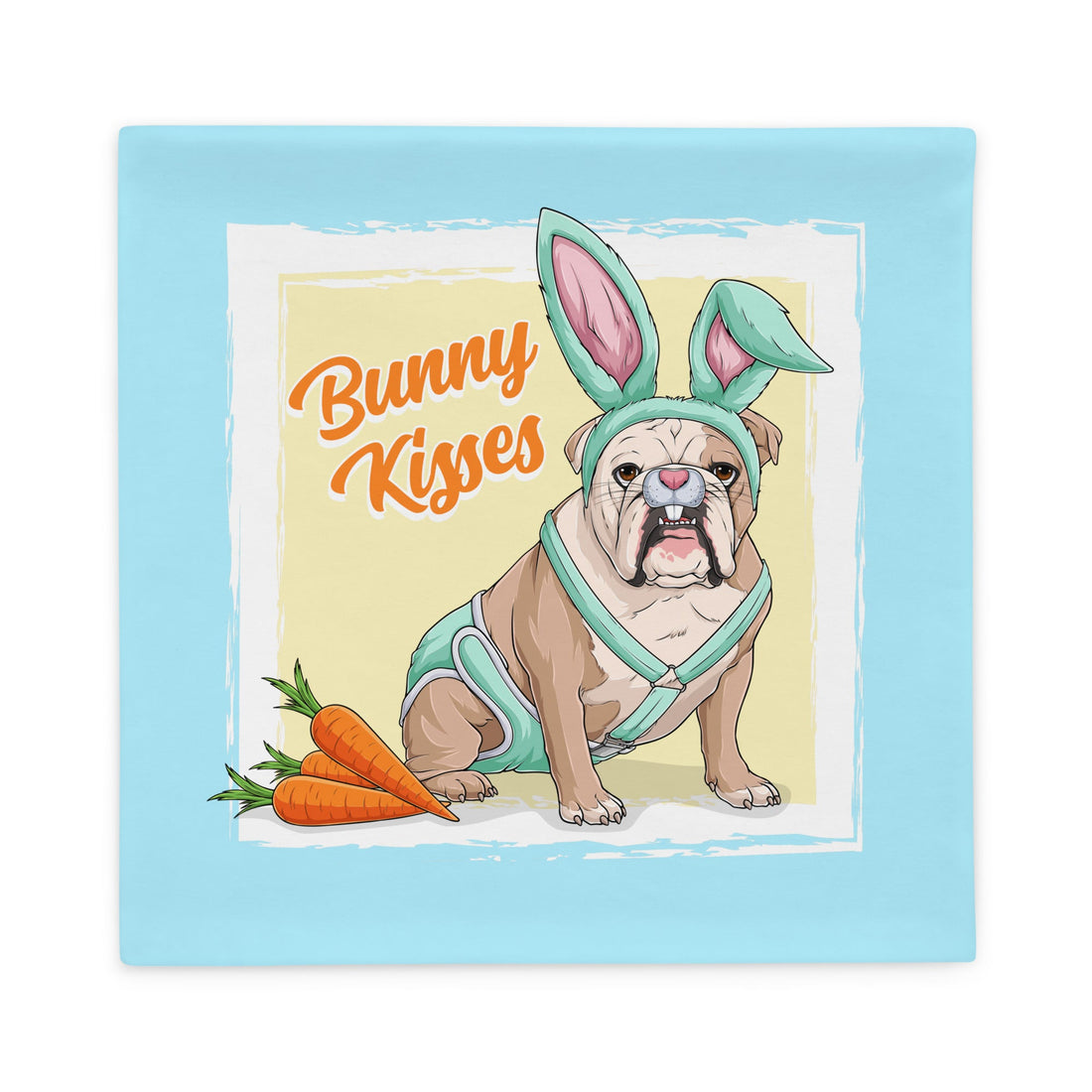 Bunny Kisses Pillow Case