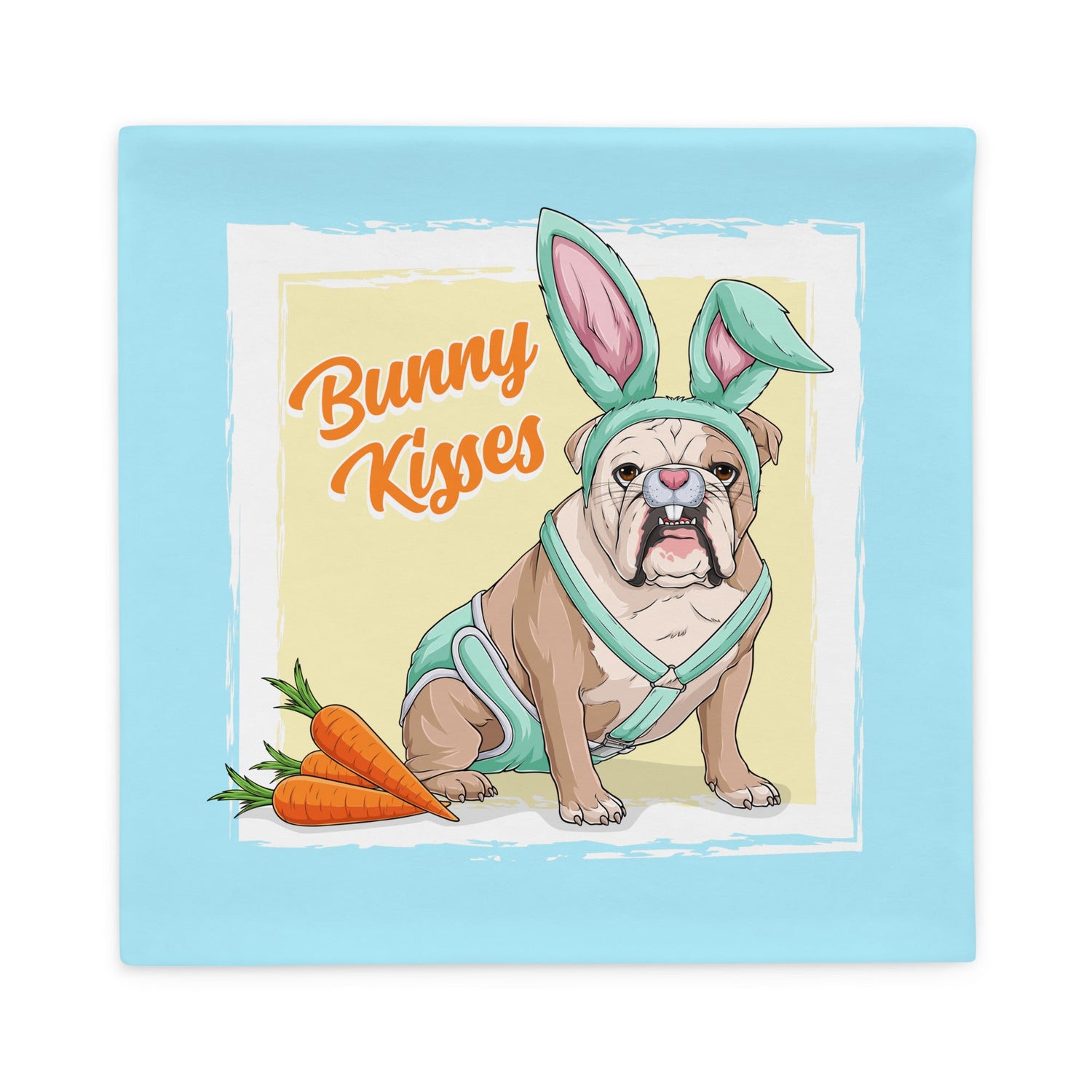 Bunny Kisses Pillow Case