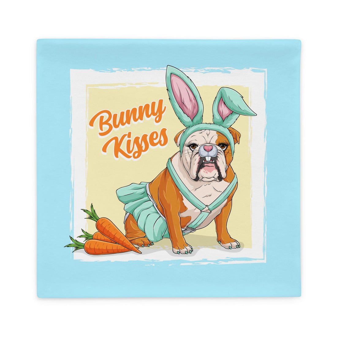 Bunny Kisses Pillow Case