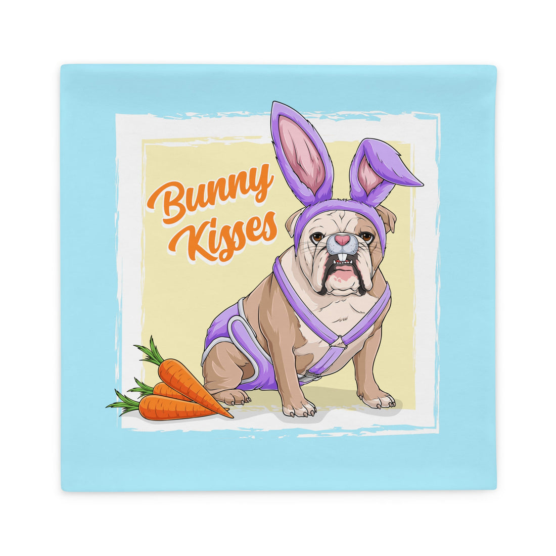 Bunny Kisses Pillow Case