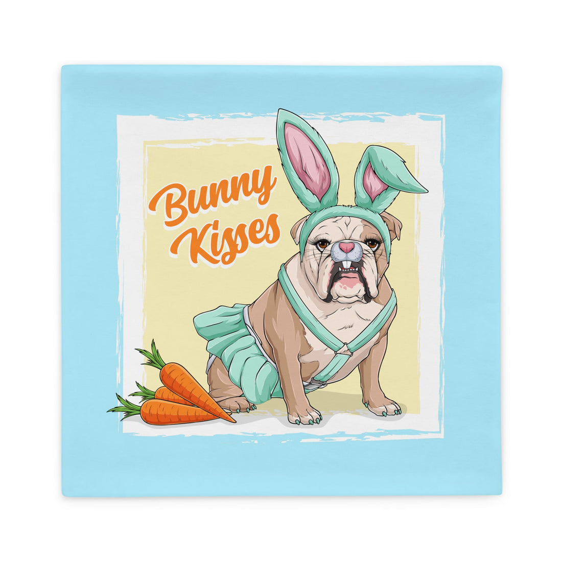 Bunny Kisses Pillow Case