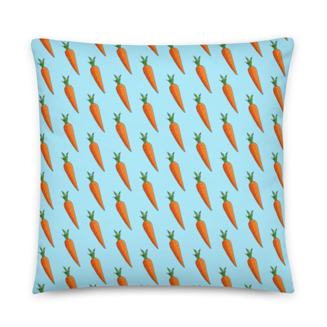 Bunny Kisses Throw Pillow