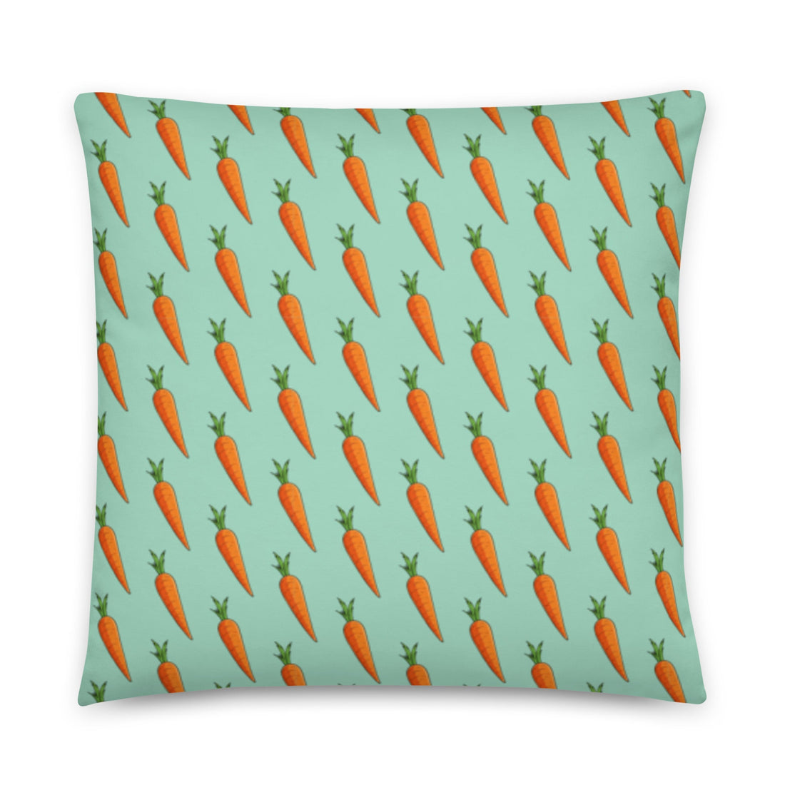 Bunny Kisses Throw Pillow