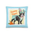 Bunny Kisses Throw Pillow