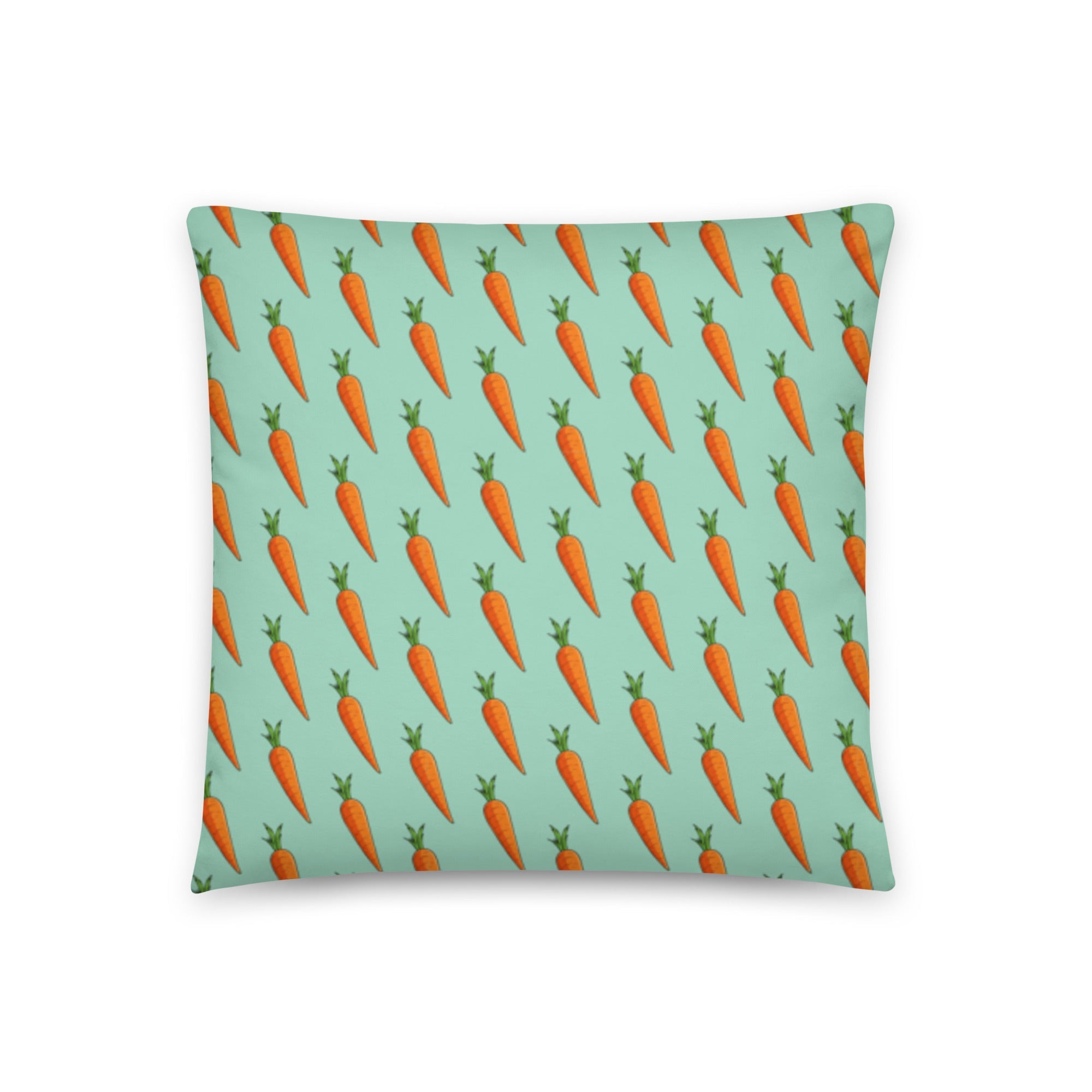 Bunny Kisses Throw Pillow