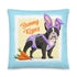 Bunny Kisses Throw Pillow