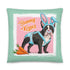Bunny Kisses Throw Pillow