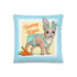 Bunny Kisses Throw Pillow