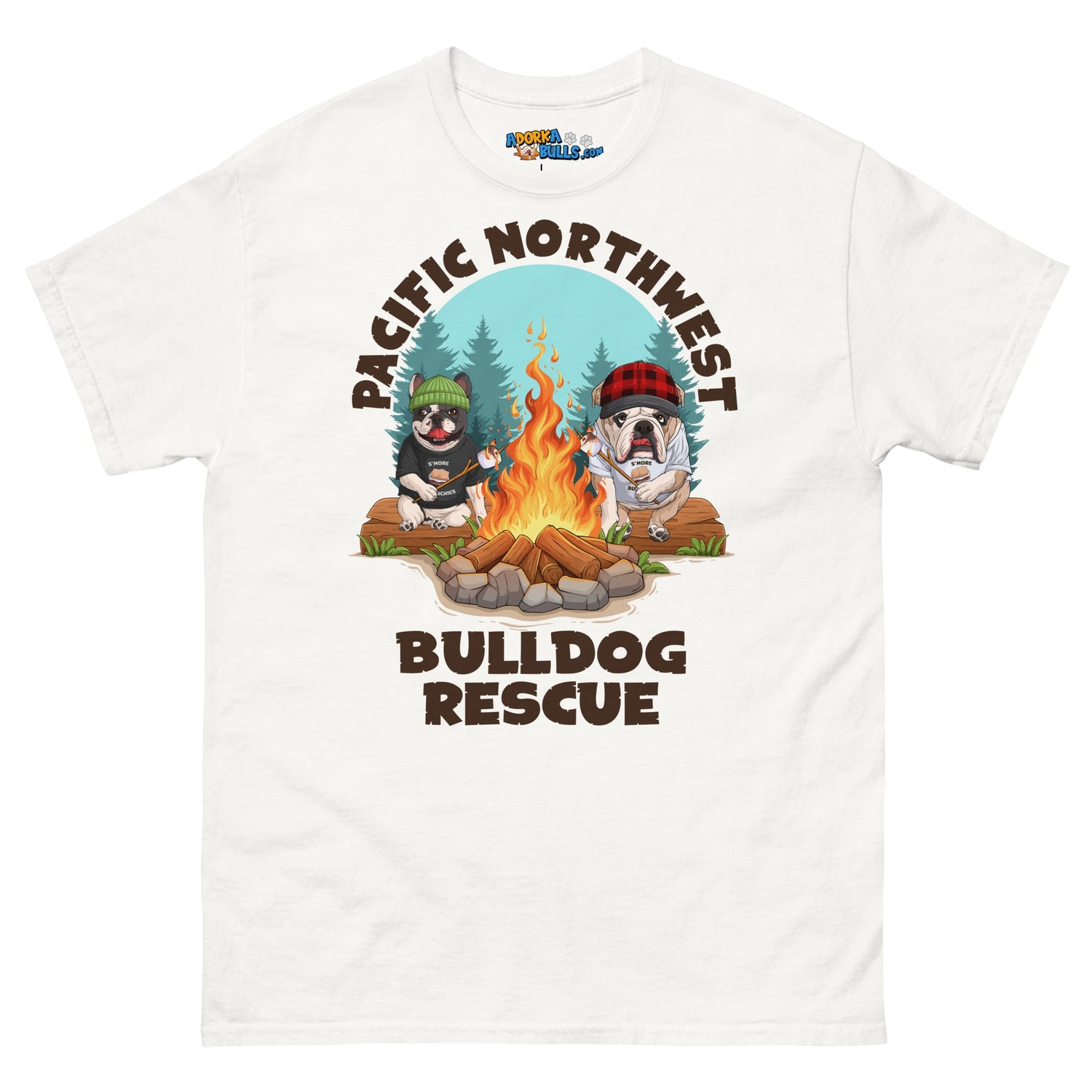 &quot;Campfire Bullies&quot; Pacific Northwest Bulldog Rescue Men&