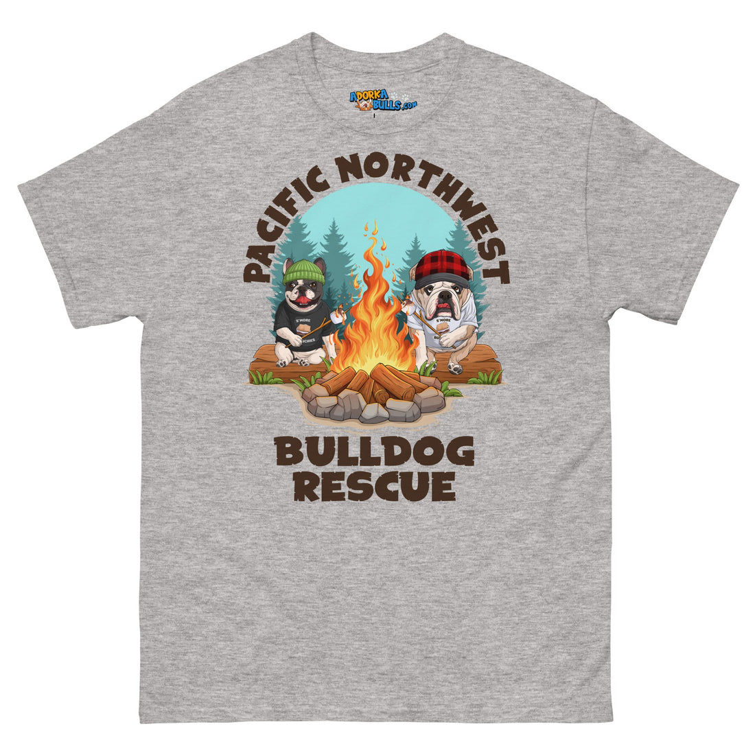 &quot;Campfire Bullies&quot; Pacific Northwest Bulldog Rescue Men&