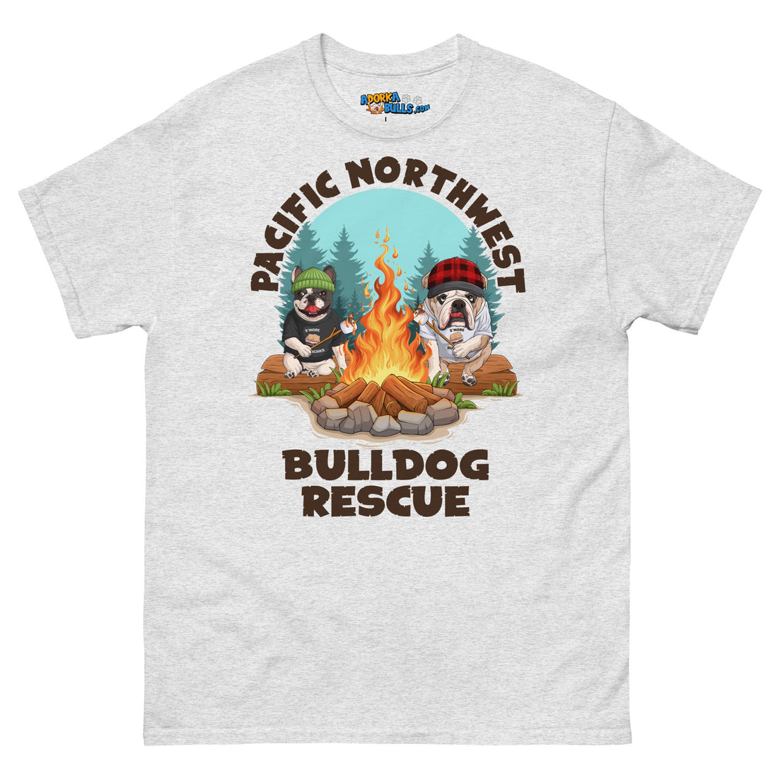 &quot;Campfire Bullies&quot; Pacific Northwest Bulldog Rescue Men&