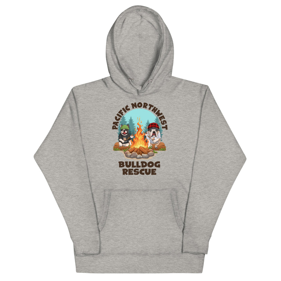 "Campfire Bullies" Pacific Northwest Bulldog Rescue Unisex Hoodie