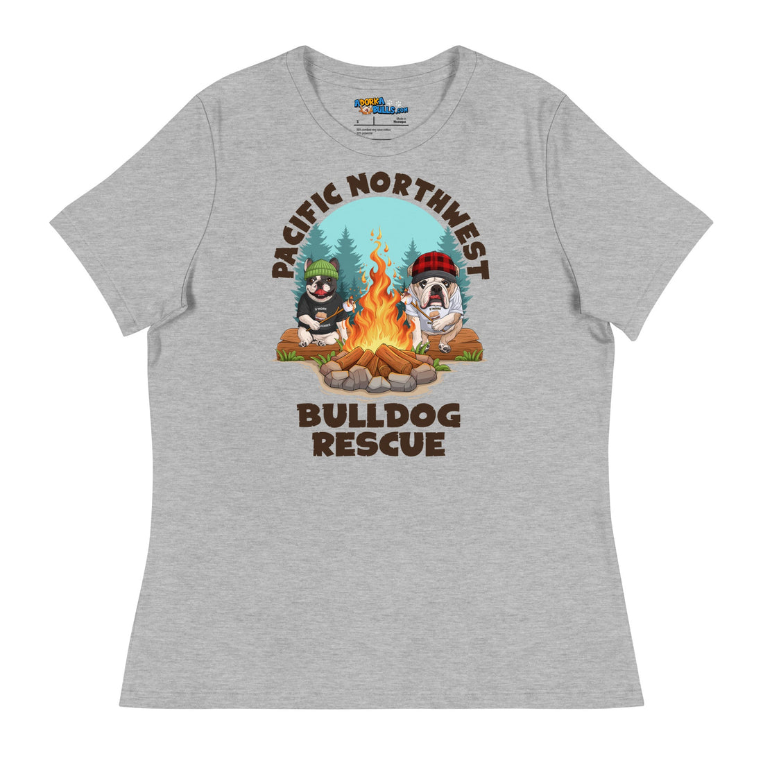 &quot;Campfire Bullies&quot; Pacific Northwest Bulldog Rescue Women&