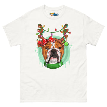 Christmas Lights + Antlers Men's Classic Tee