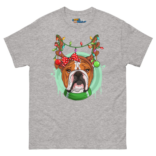 Christmas Lights + Antlers Men's Classic Tee