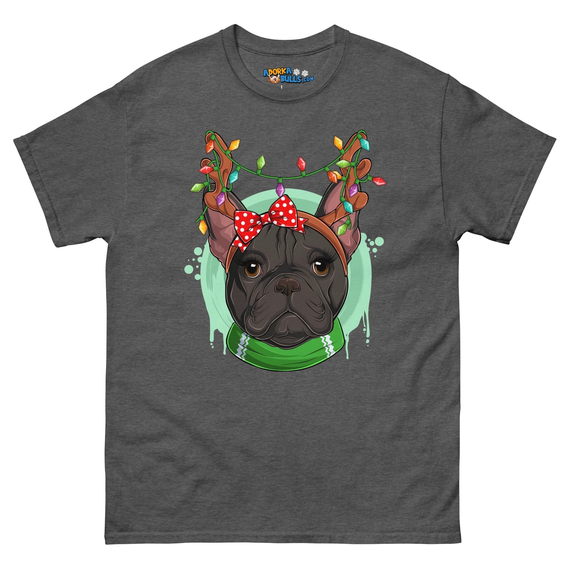 Christmas Lights + Antlers Men's Classic Tee