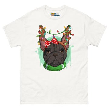 Christmas Lights + Antlers Men's Classic Tee