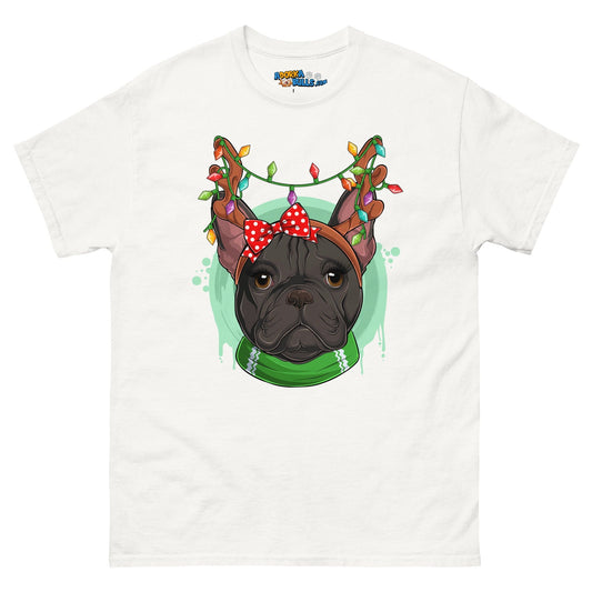 Christmas Lights + Antlers Men's Classic Tee