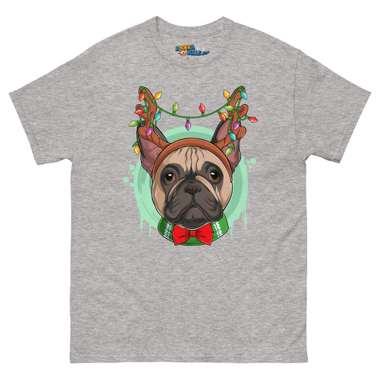 Christmas Lights + Antlers Men's Classic Tee