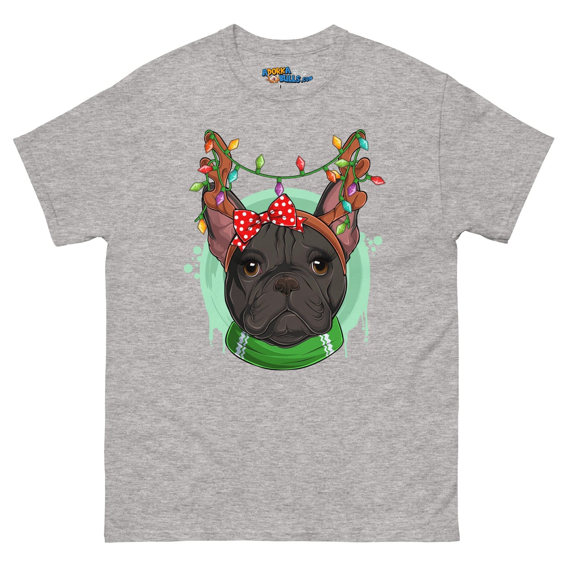 Christmas Lights + Antlers Men's Classic Tee