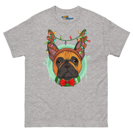 Christmas Lights + Antlers Men's Classic Tee