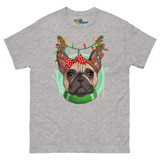 Christmas Lights + Antlers Men's Classic Tee