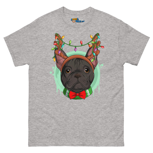 Christmas Lights + Antlers Men's Classic Tee