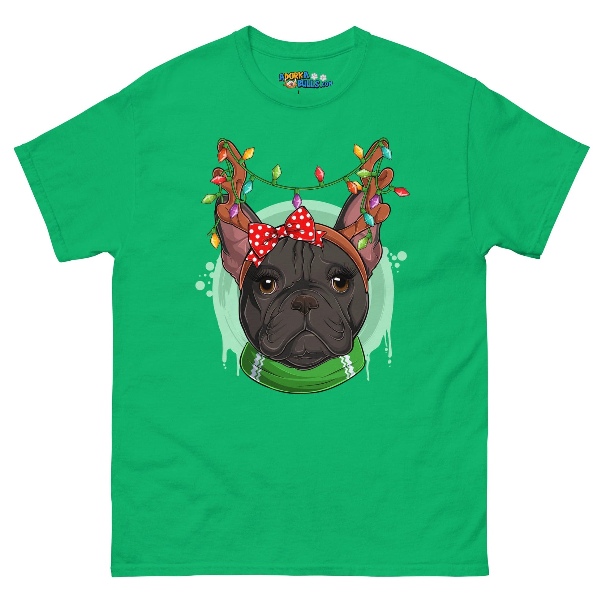 Christmas Lights + Antlers Men's Classic Tee