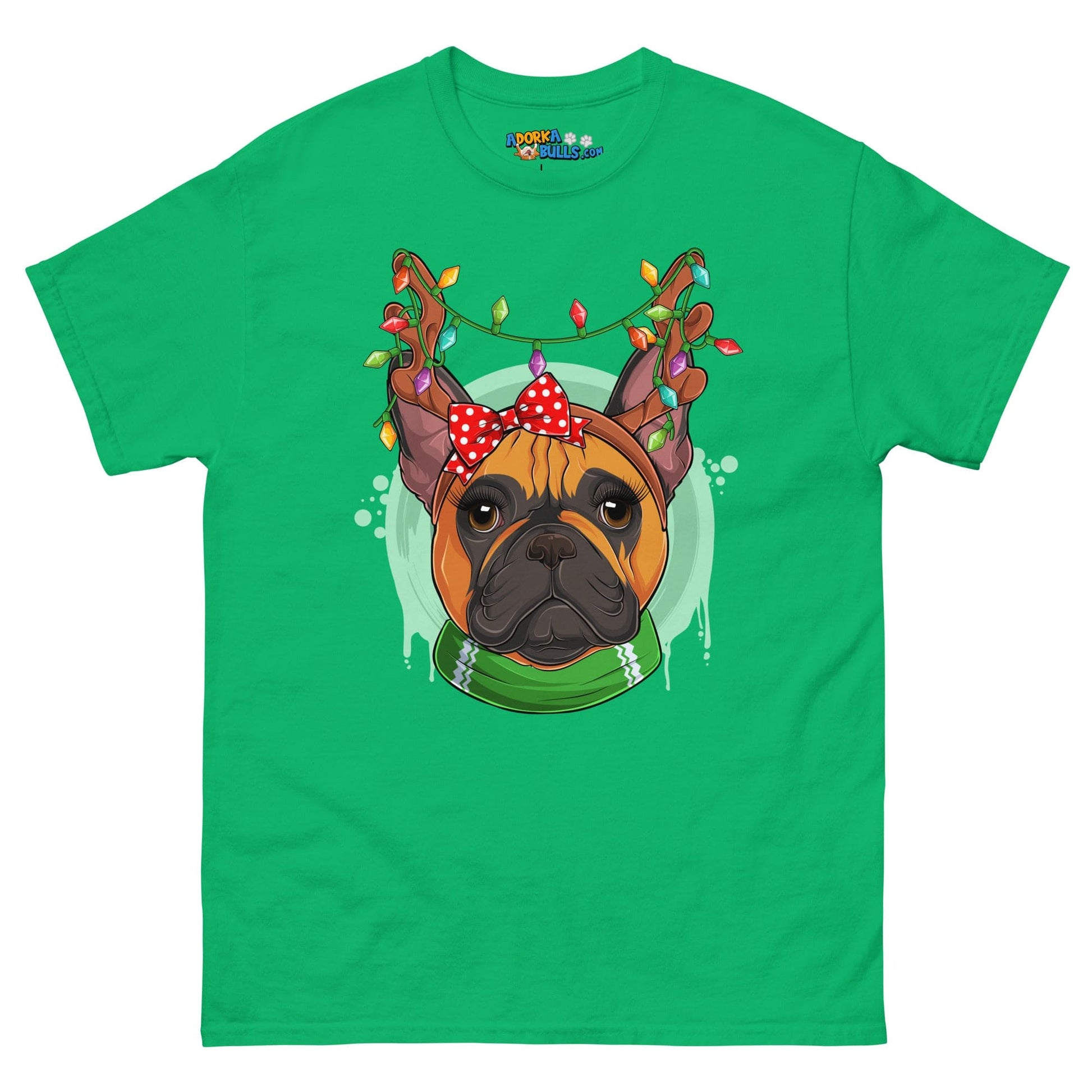 Christmas Lights + Antlers Men's Classic Tee