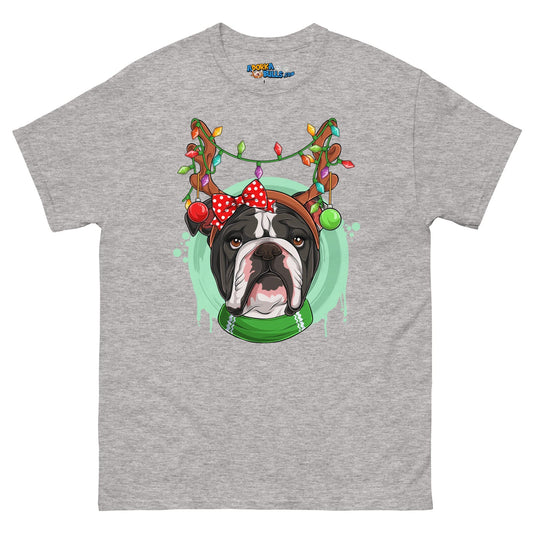 Christmas Lights + Antlers Men's Classic Tee