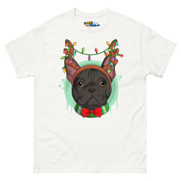 Christmas Lights + Antlers Men's Classic Tee