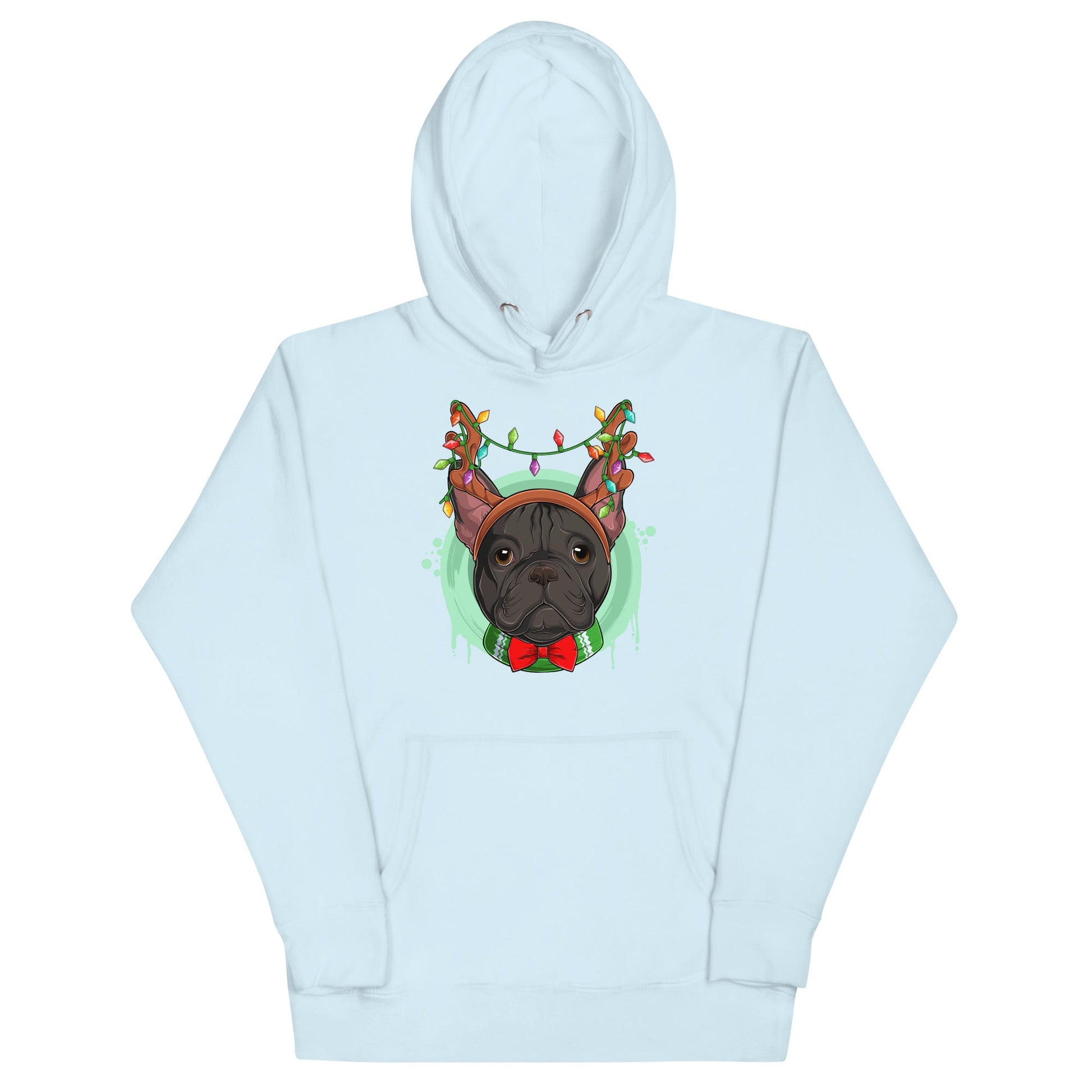 Christmas Lights + Antlers Unisex Hoodie