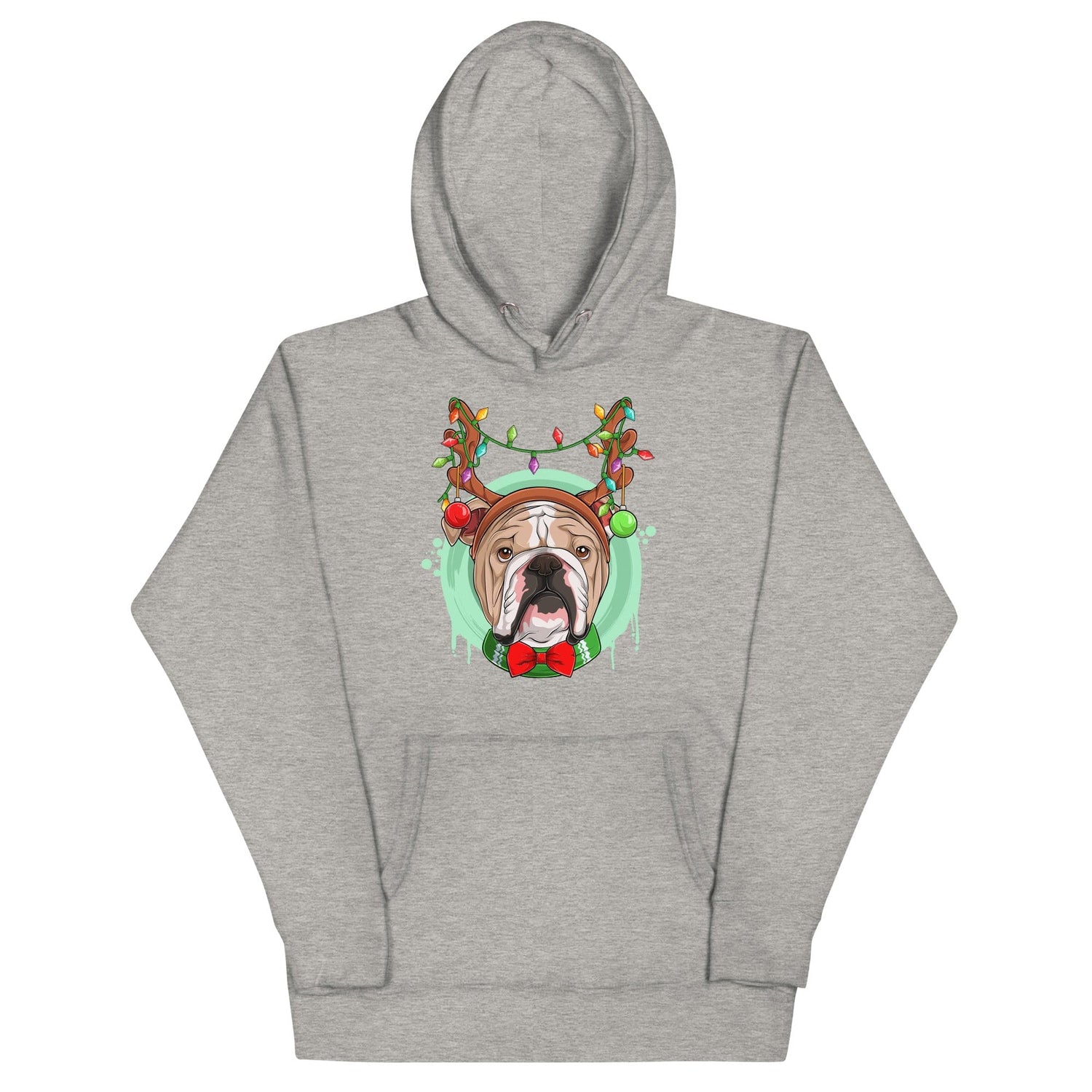 Christmas Lights + Antlers Unisex Hoodie