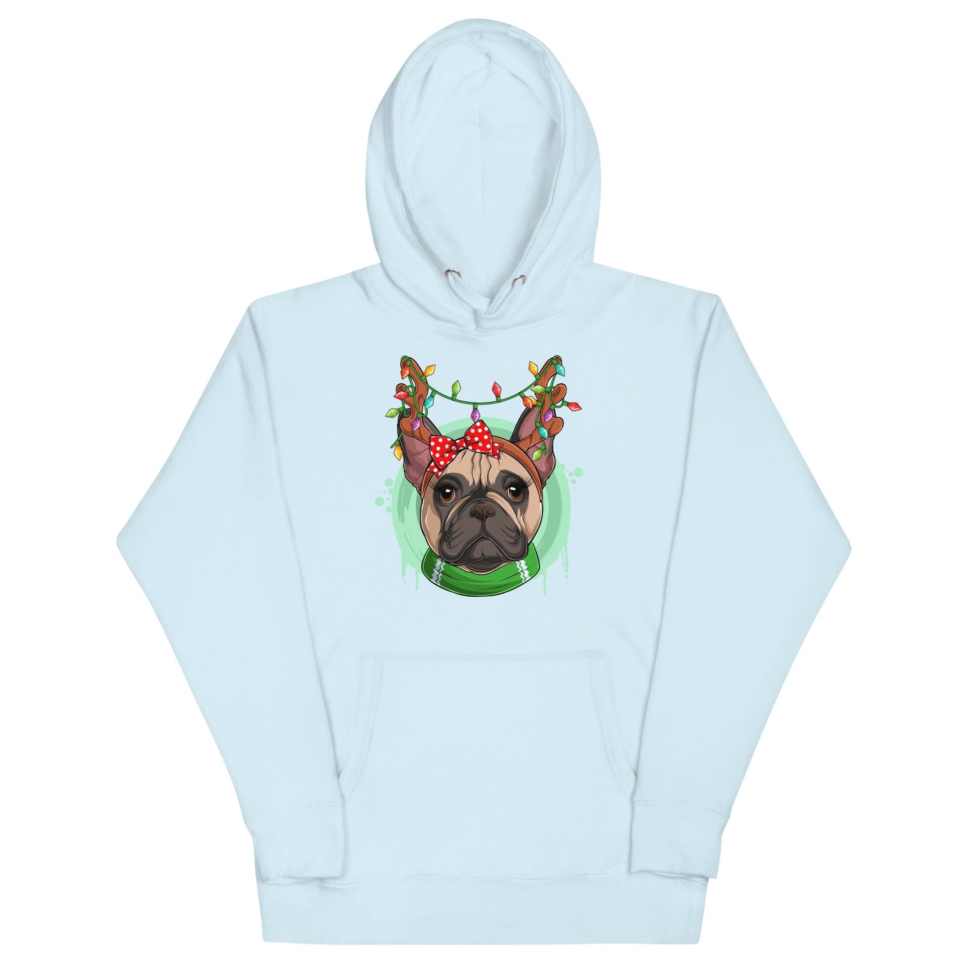 Christmas Lights + Antlers Unisex Hoodie