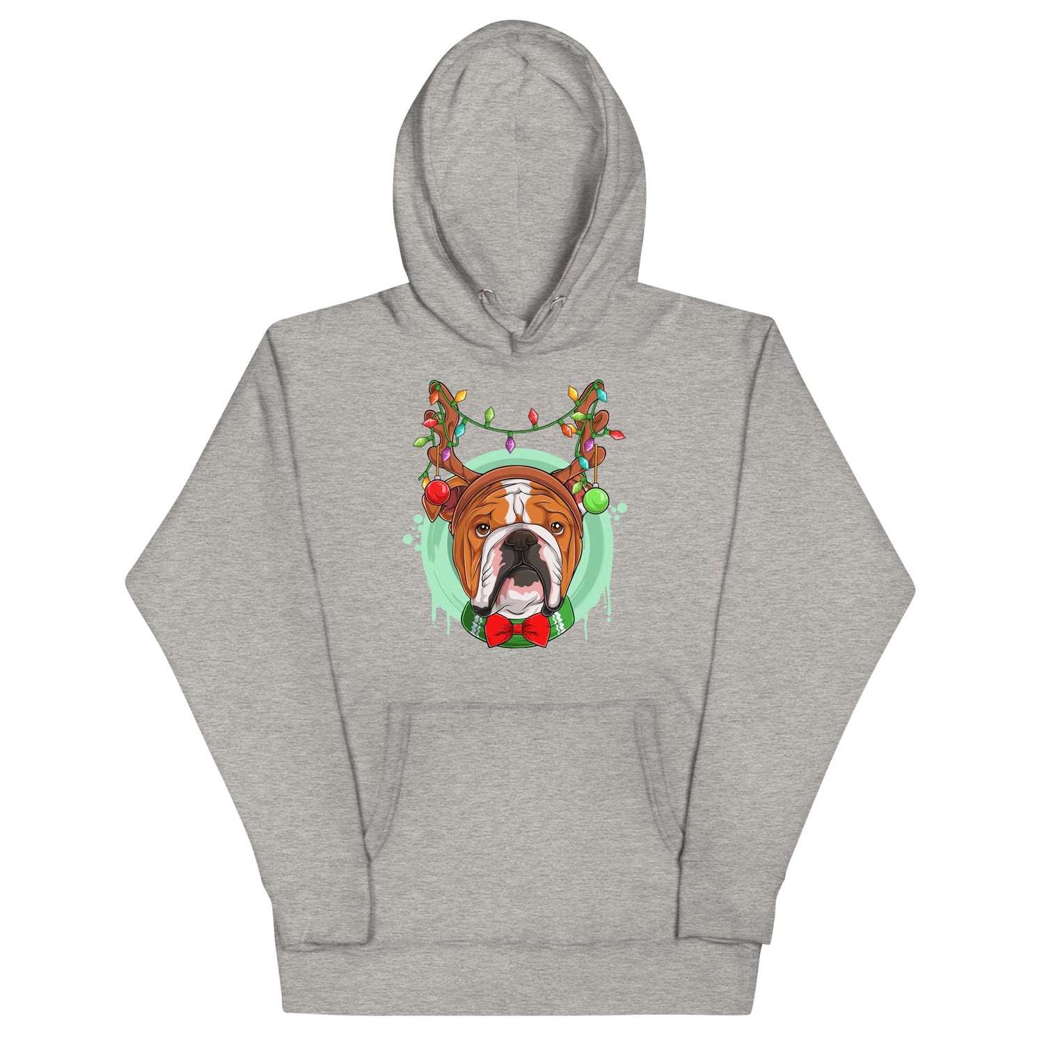 Christmas Lights + Antlers Unisex Hoodie
