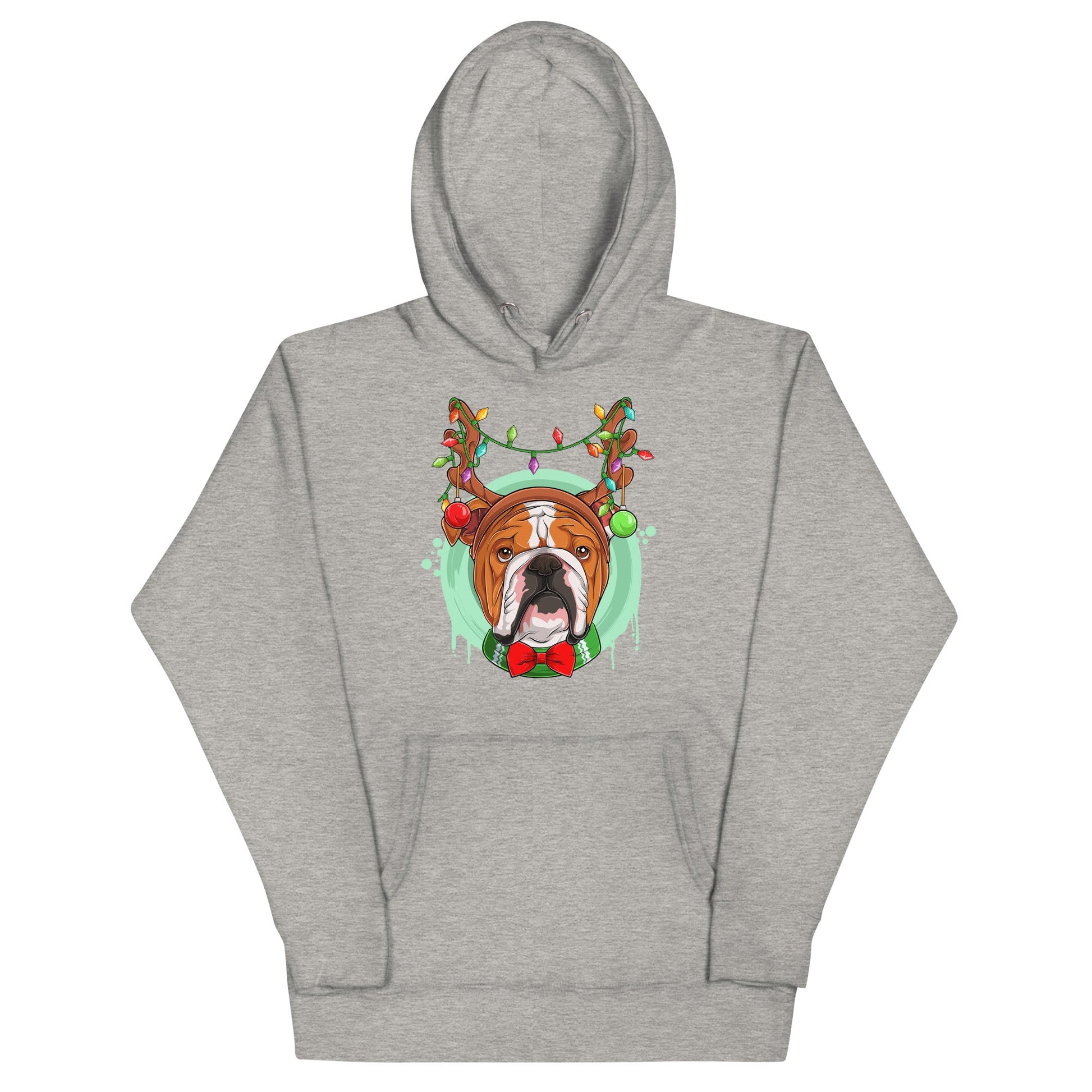 Christmas Lights + Antlers Unisex Hoodie