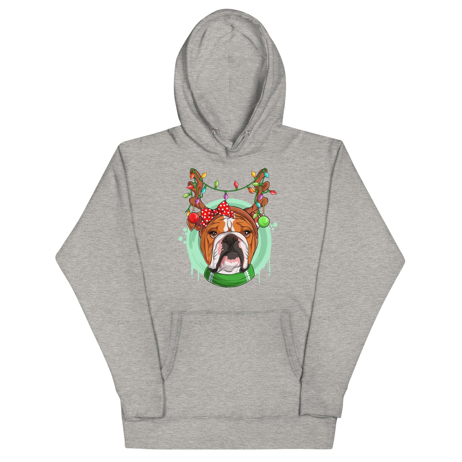 Christmas Lights + Antlers Unisex Hoodie