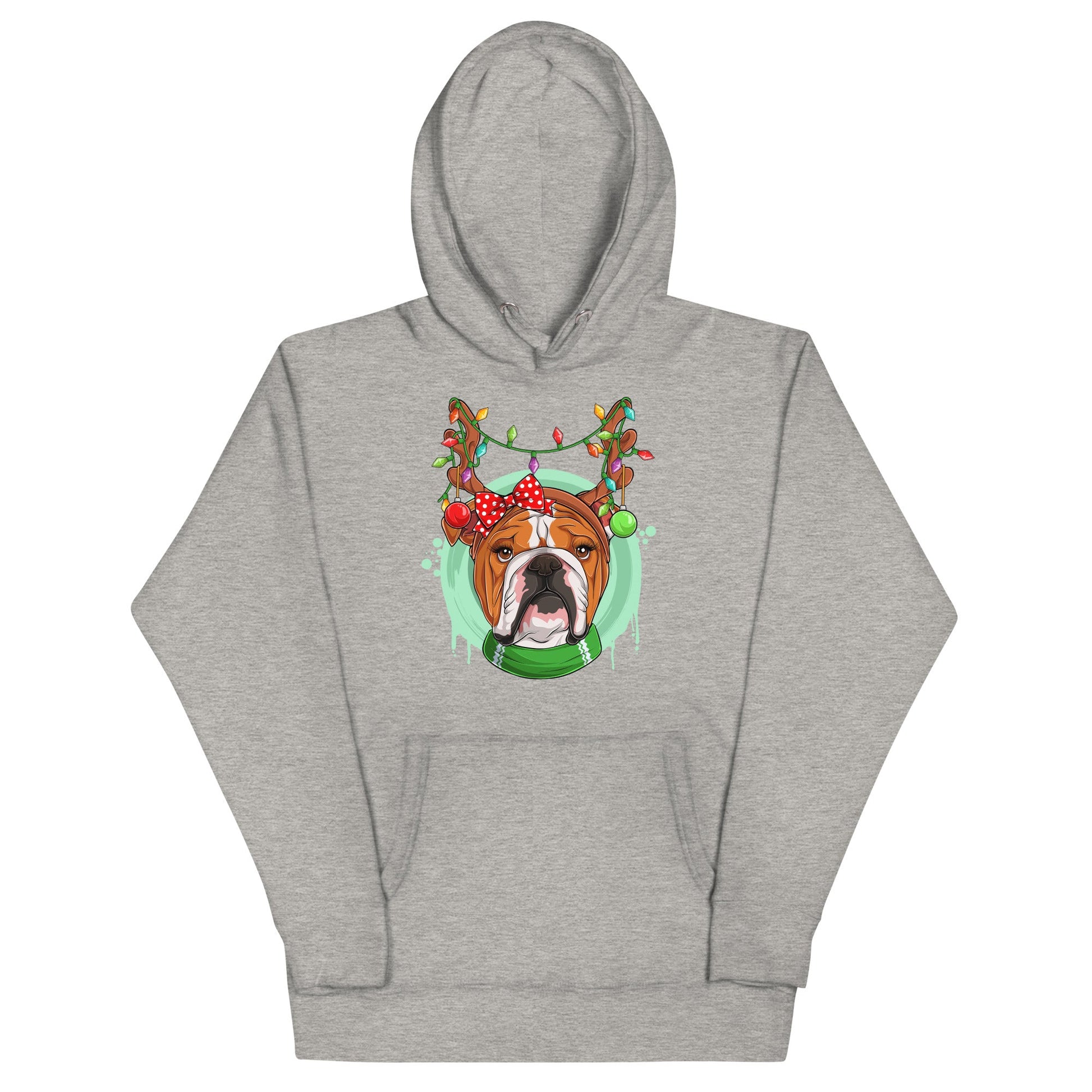 Christmas Lights + Antlers Unisex Hoodie