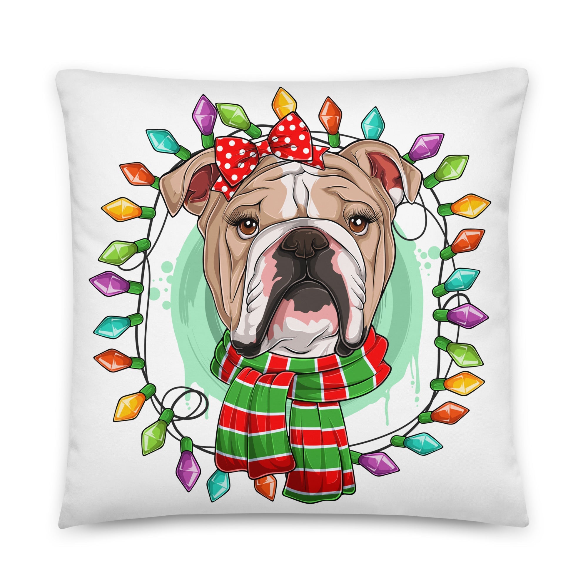 Christmas Lights Pillow