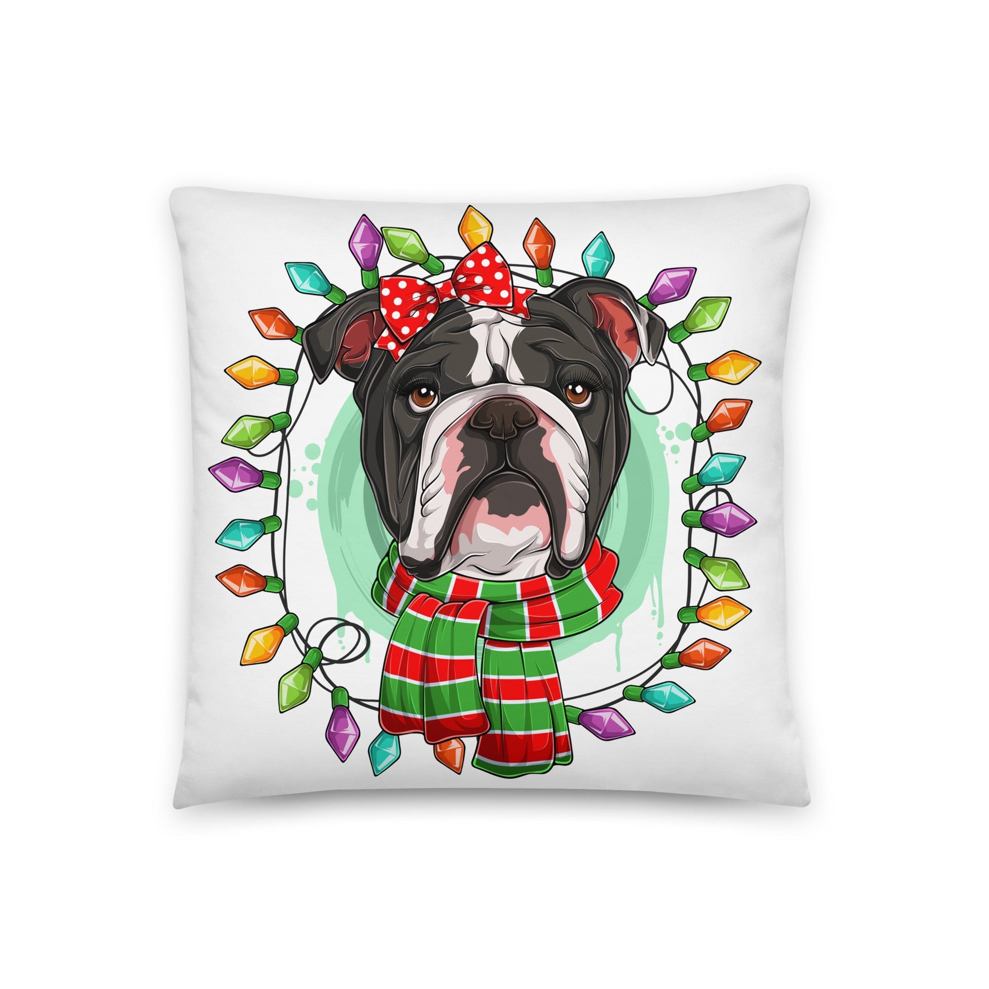 Christmas Lights Pillow