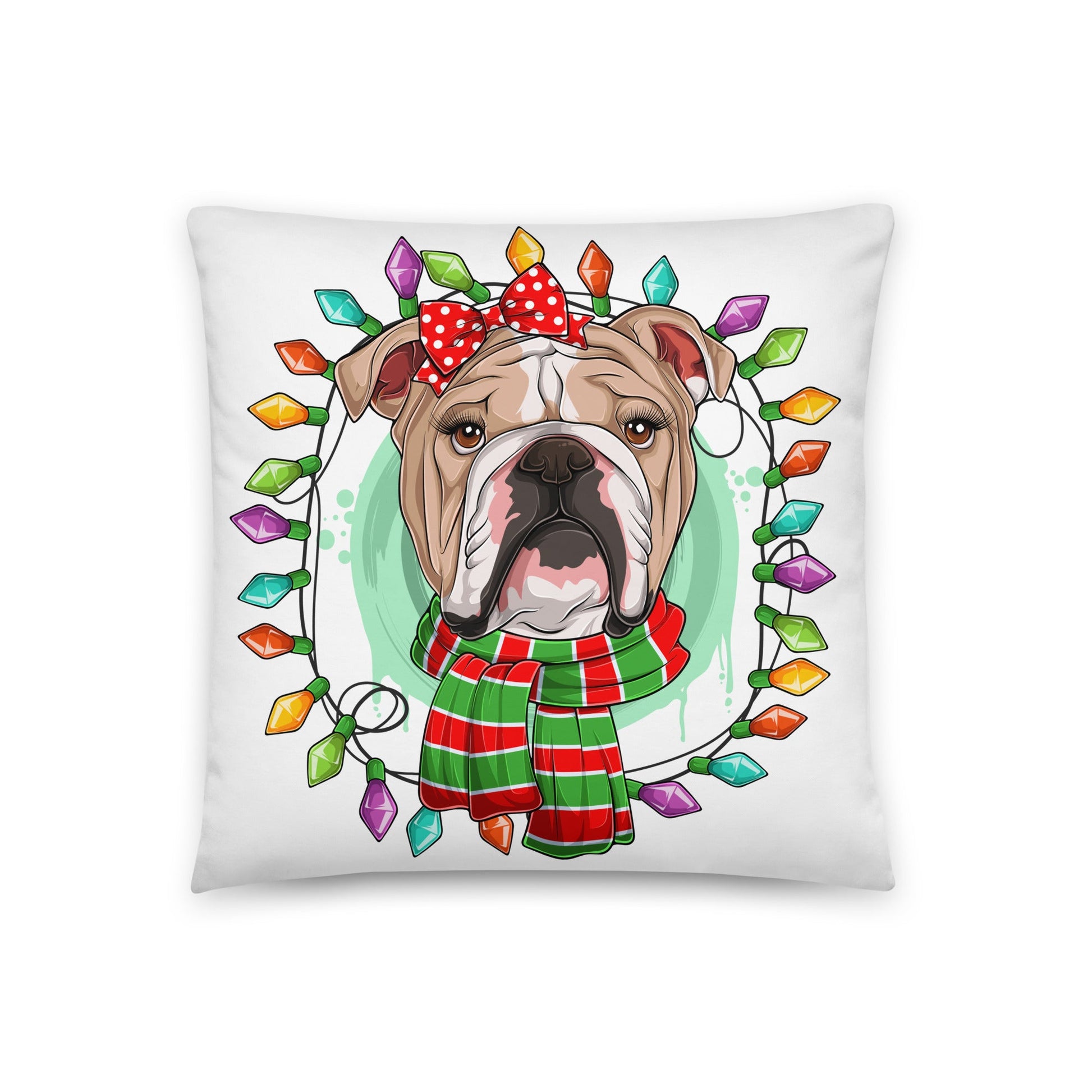 Christmas Lights Pillow