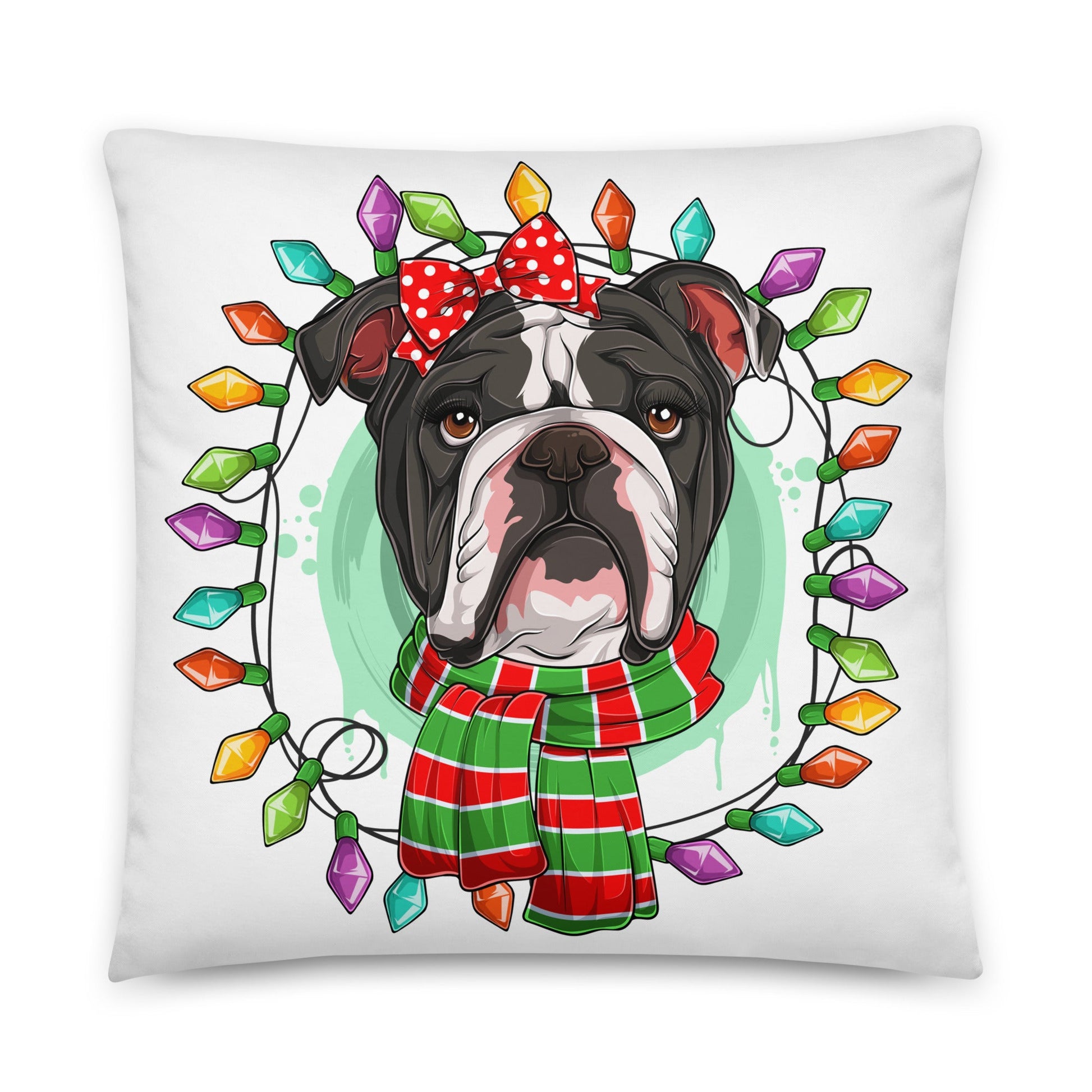 Christmas Lights Pillow