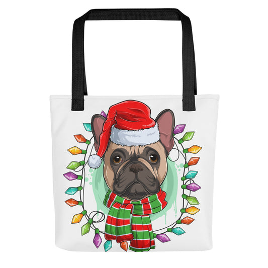 Christmas Scarf Tote Bag