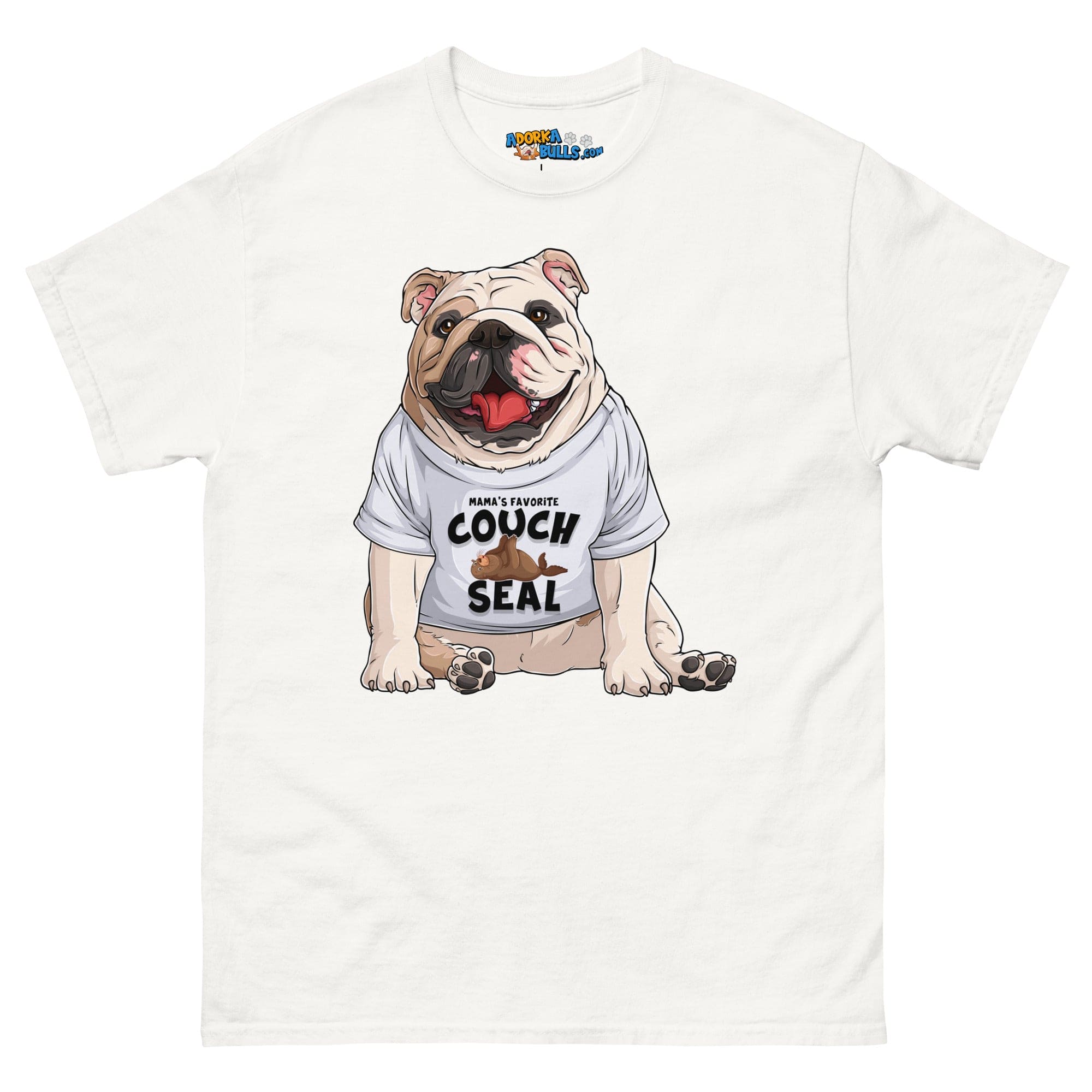 &quot;Couch Seal&quot; English Bulldog Men&