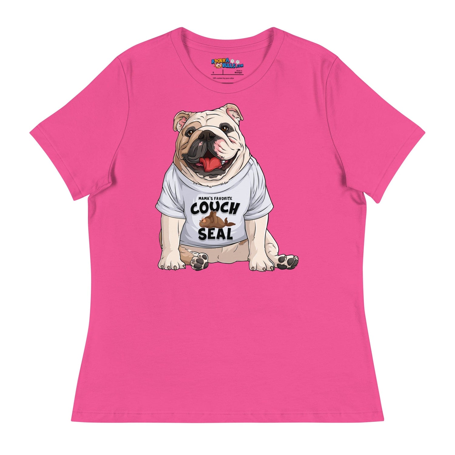 &quot;Couch Seal&quot; English Bulldog Women&