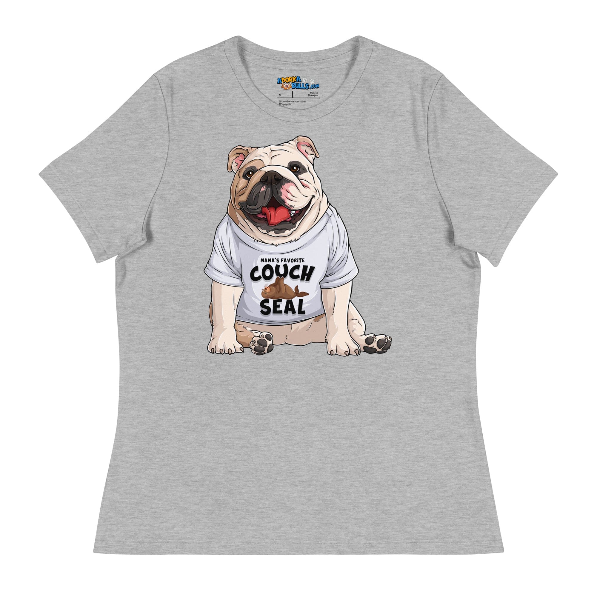 &quot;Couch Seal&quot; English Bulldog Women&