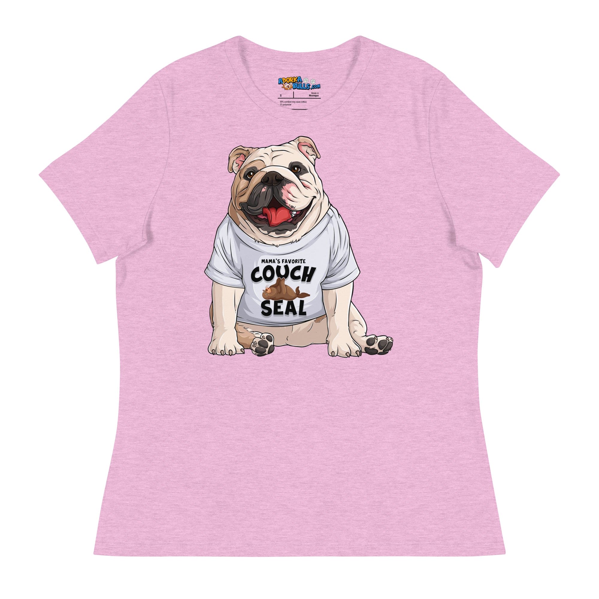 &quot;Couch Seal&quot; English Bulldog Women&