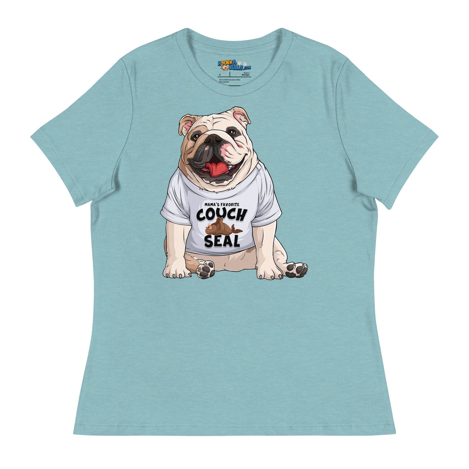 &quot;Couch Seal&quot; English Bulldog Women&